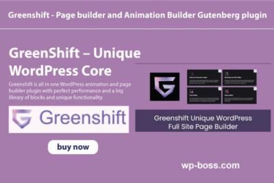 GreenShift WP All in One Lifetime