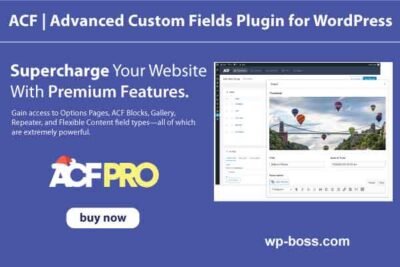 ACF Pro | Advanced Custom Fields Plugin for WordPress