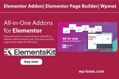 Elementor Addon| Elementor Page Builder| Wpmet