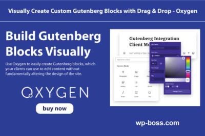 Visually Create Custom Gutenberg Blocks - Oxygen